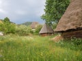Traditional house in the area of Ã¢â¬â¹Ã¢â¬â¹Maramures, Romania. Royalty Free Stock Photo